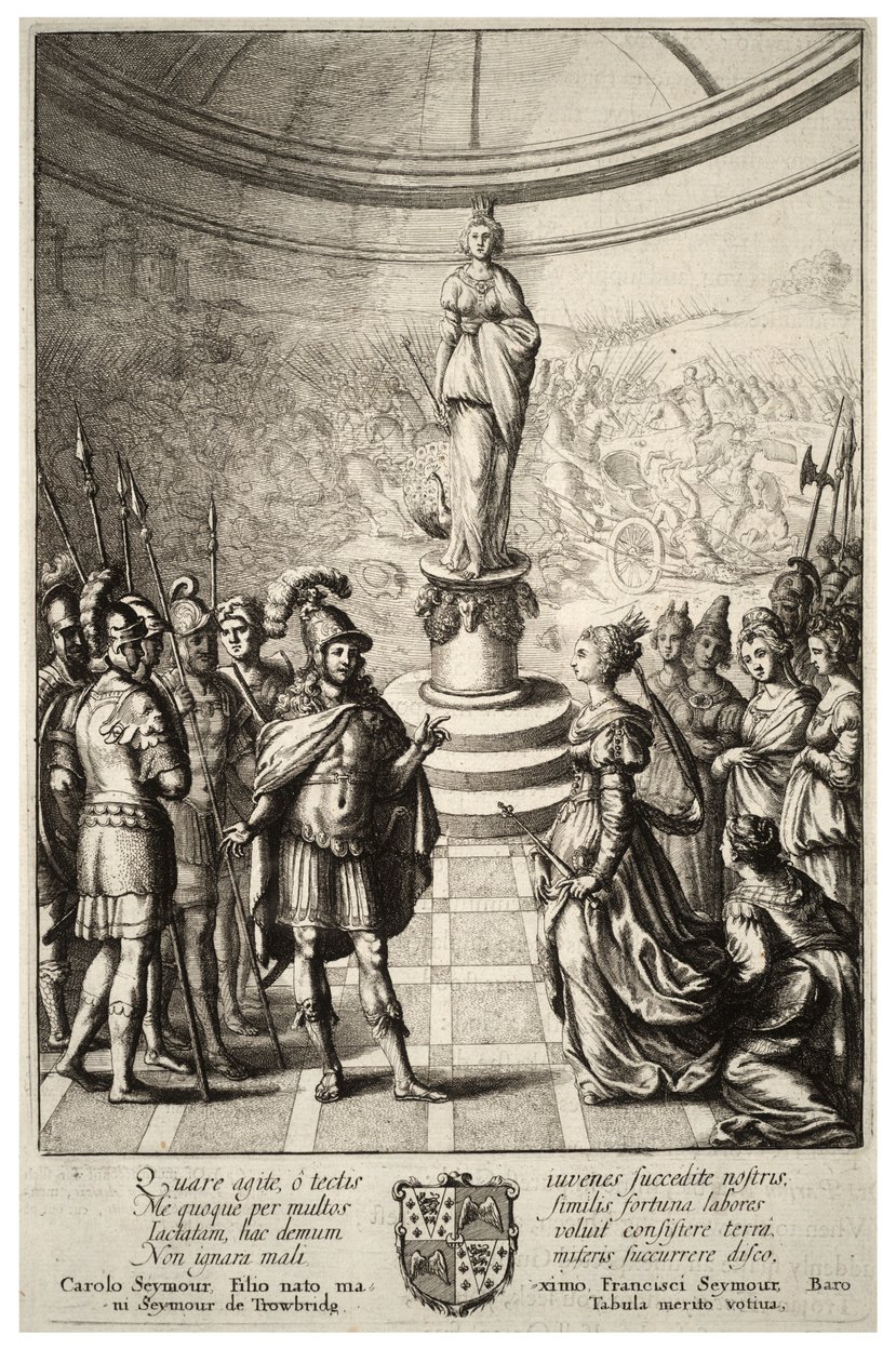 Didone ed Enea. Stato 2 da Wenceslaus Hollar