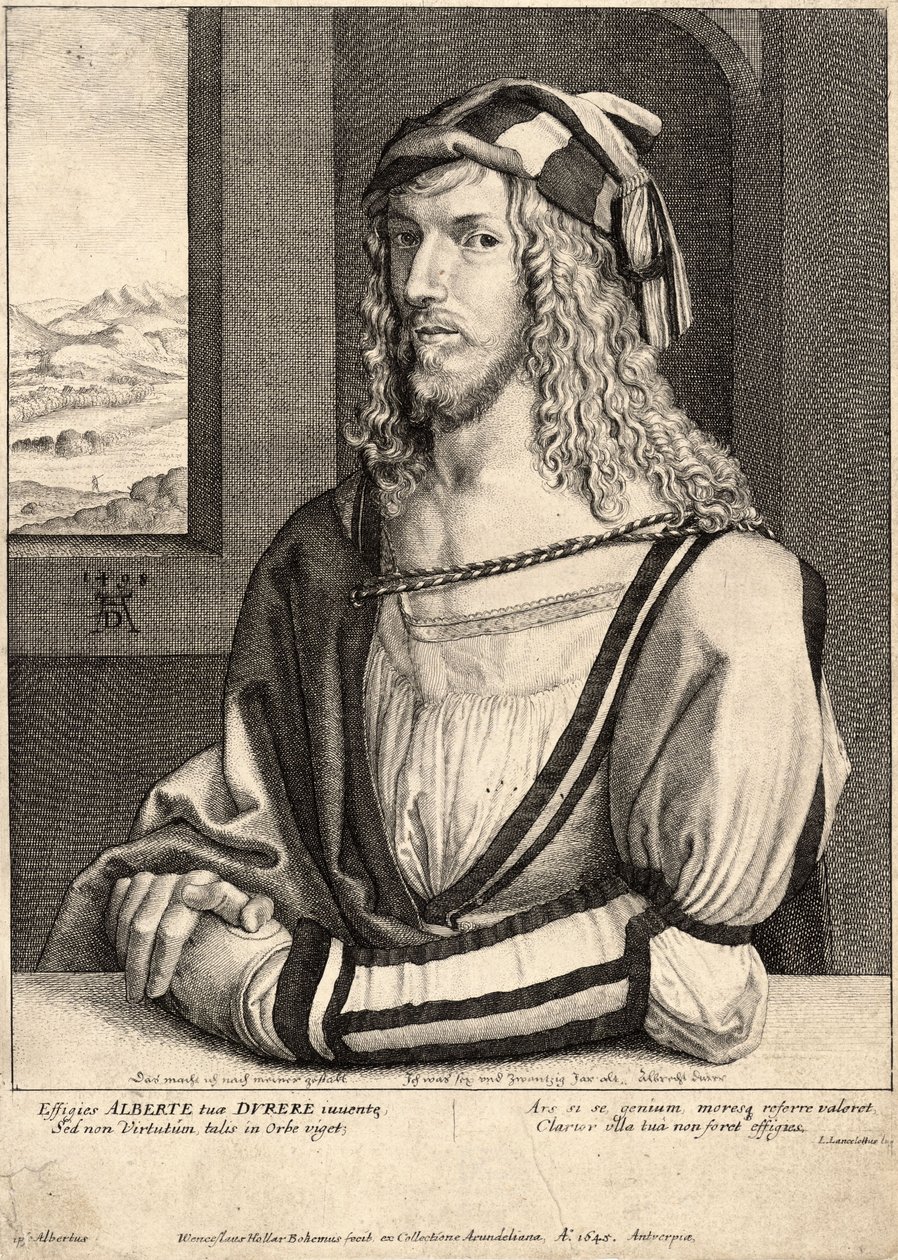 Dürer il giovane da Wenceslaus Hollar