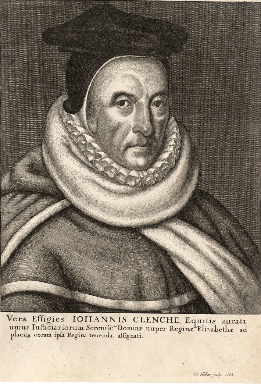 John Clenche. Stato 1 da Wenceslaus Hollar