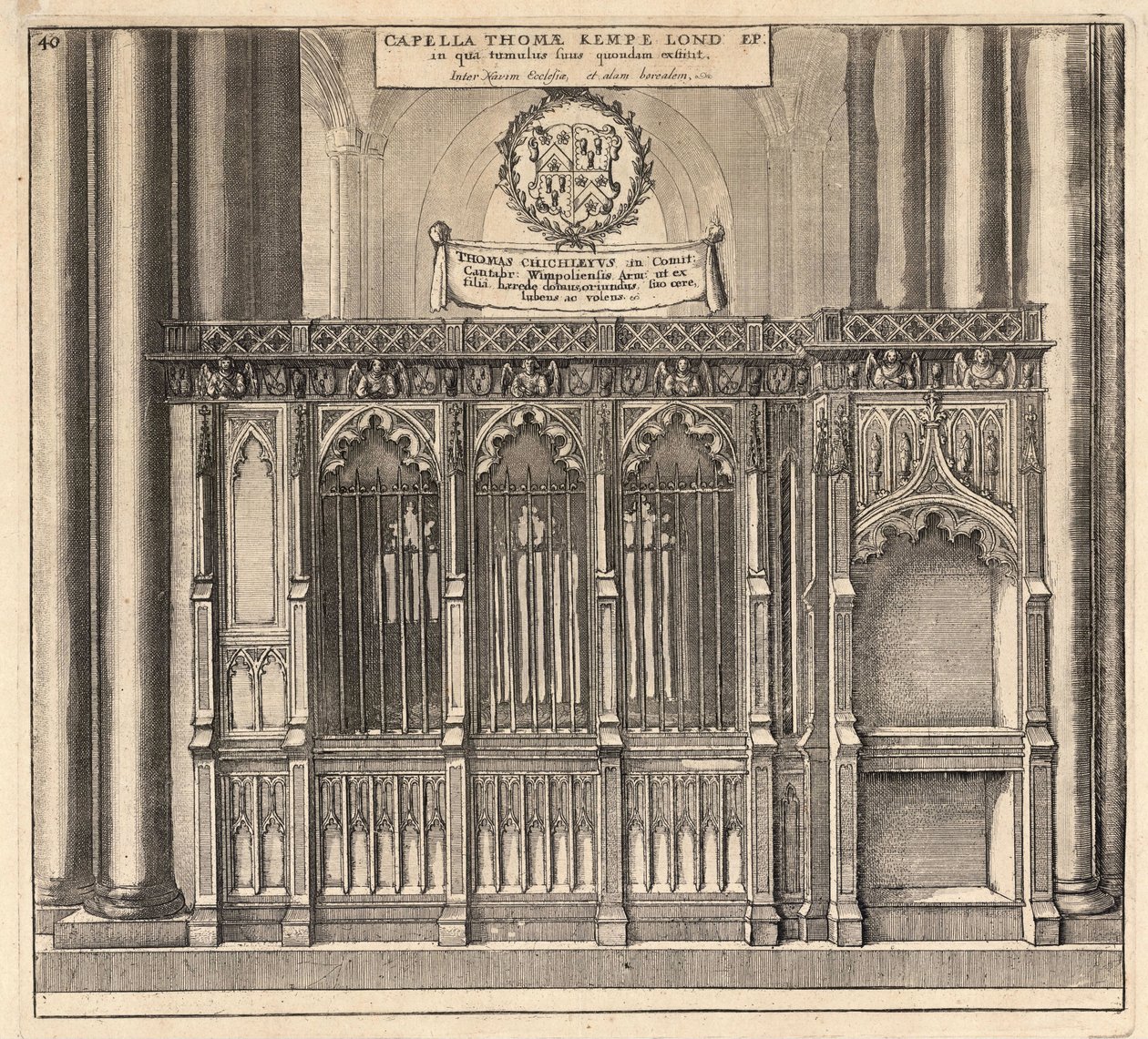 Kempe (monumento) da Wenceslaus Hollar