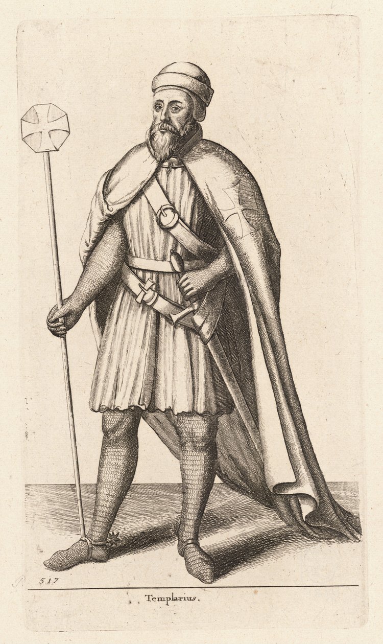 Templario da Wenceslaus Hollar