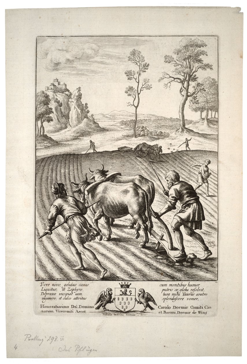 Il contadino. Stato 2 da Wenceslaus Hollar