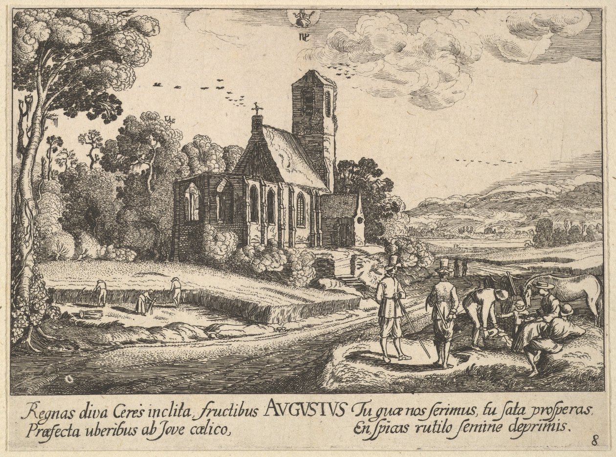 Agosto da Wenceslaus Hollar
