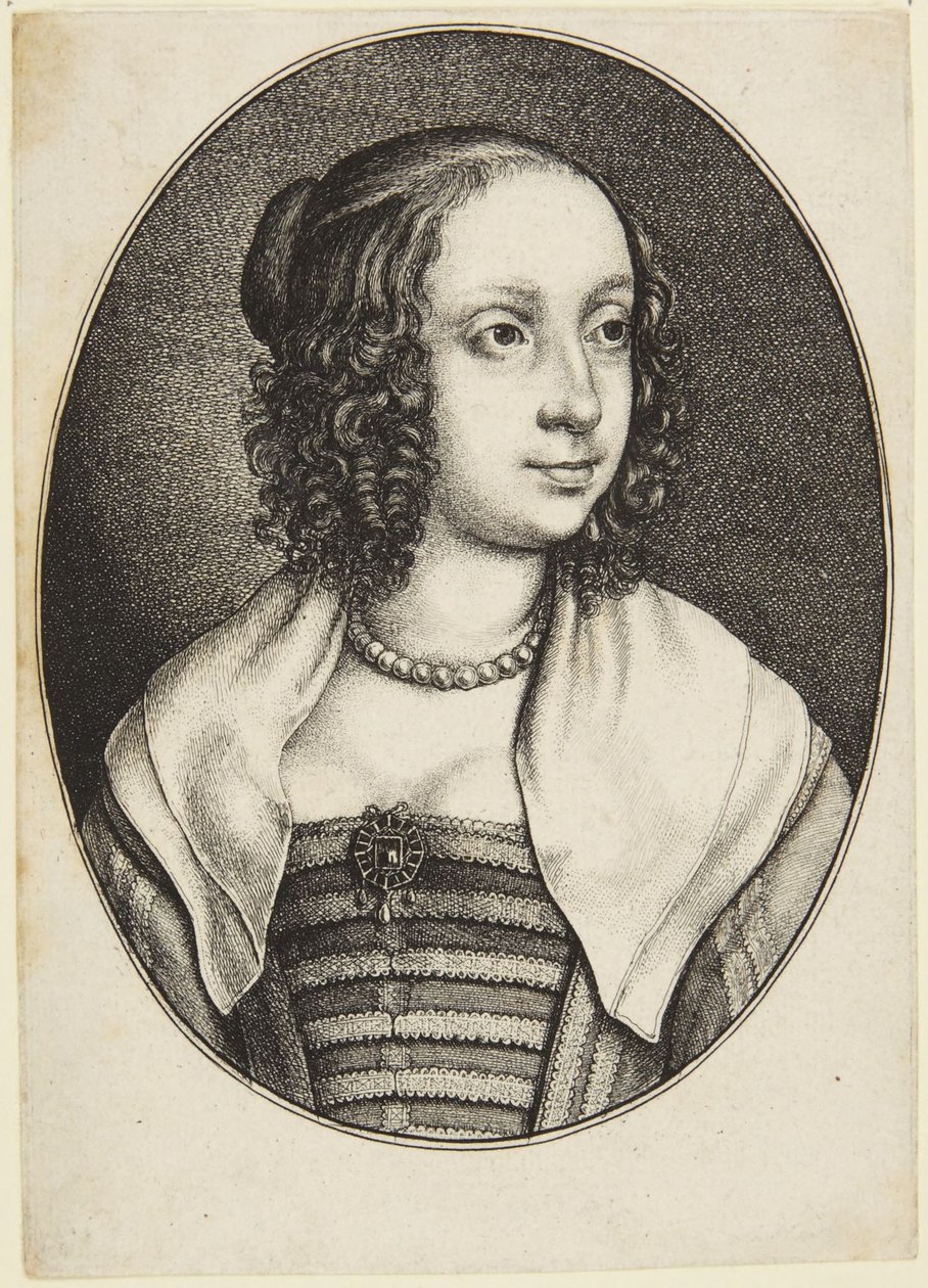 Caterina Howard da Wenceslaus Hollar