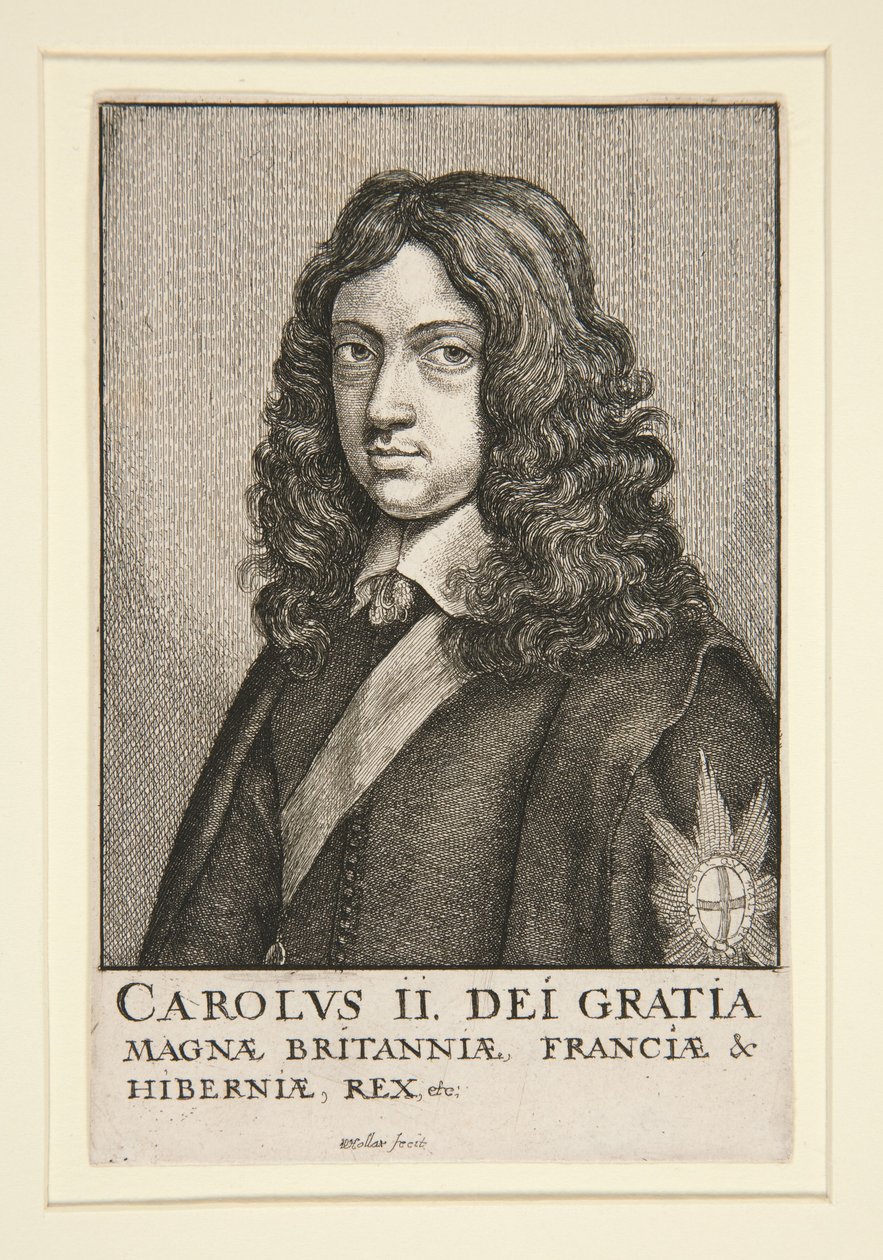 Carlo II da Wenceslaus Hollar