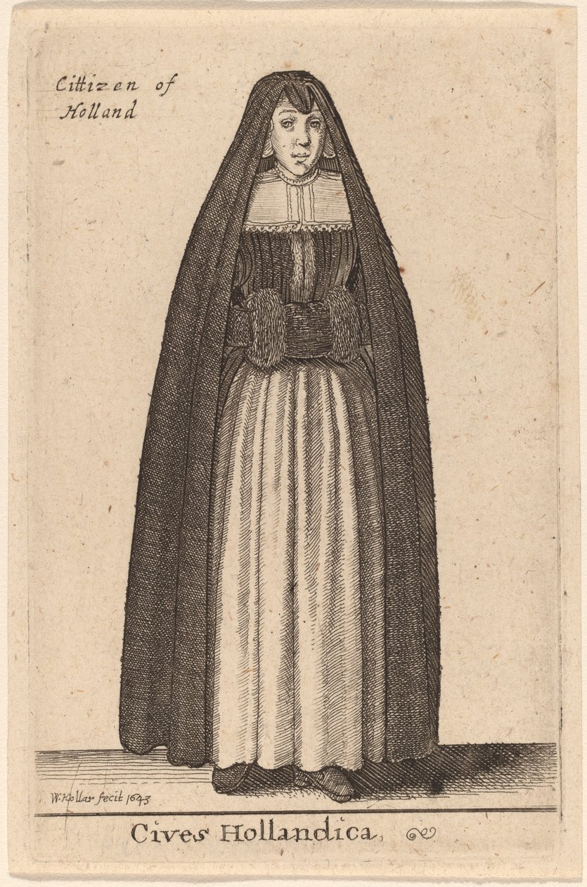Cives Hollandica da Wenceslaus Hollar