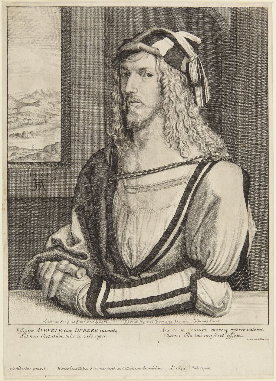 Dürer da giovane da Wenceslaus Hollar