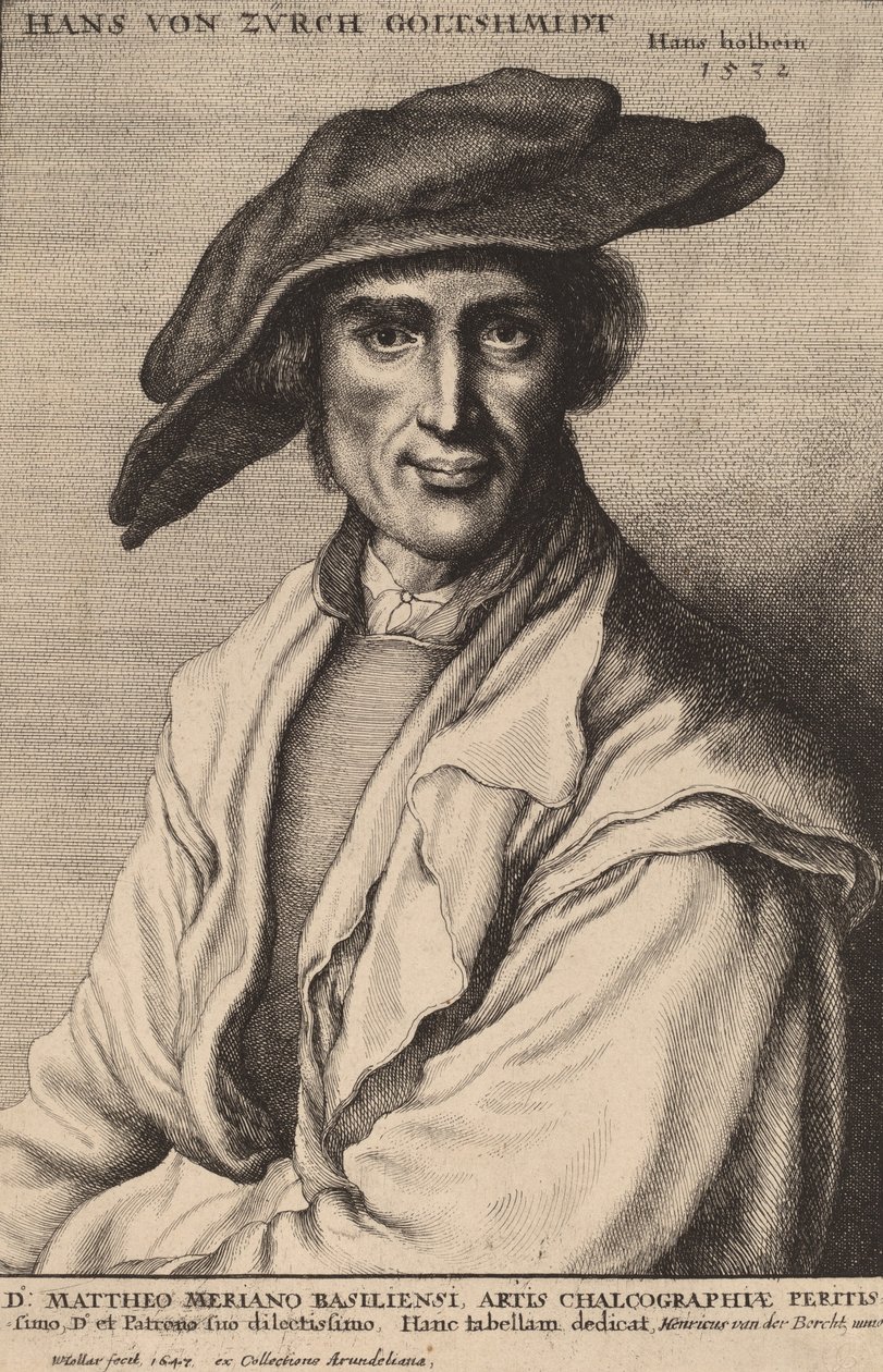 Hans von Zurch, Orafo, 1647 da Wenceslaus Hollar