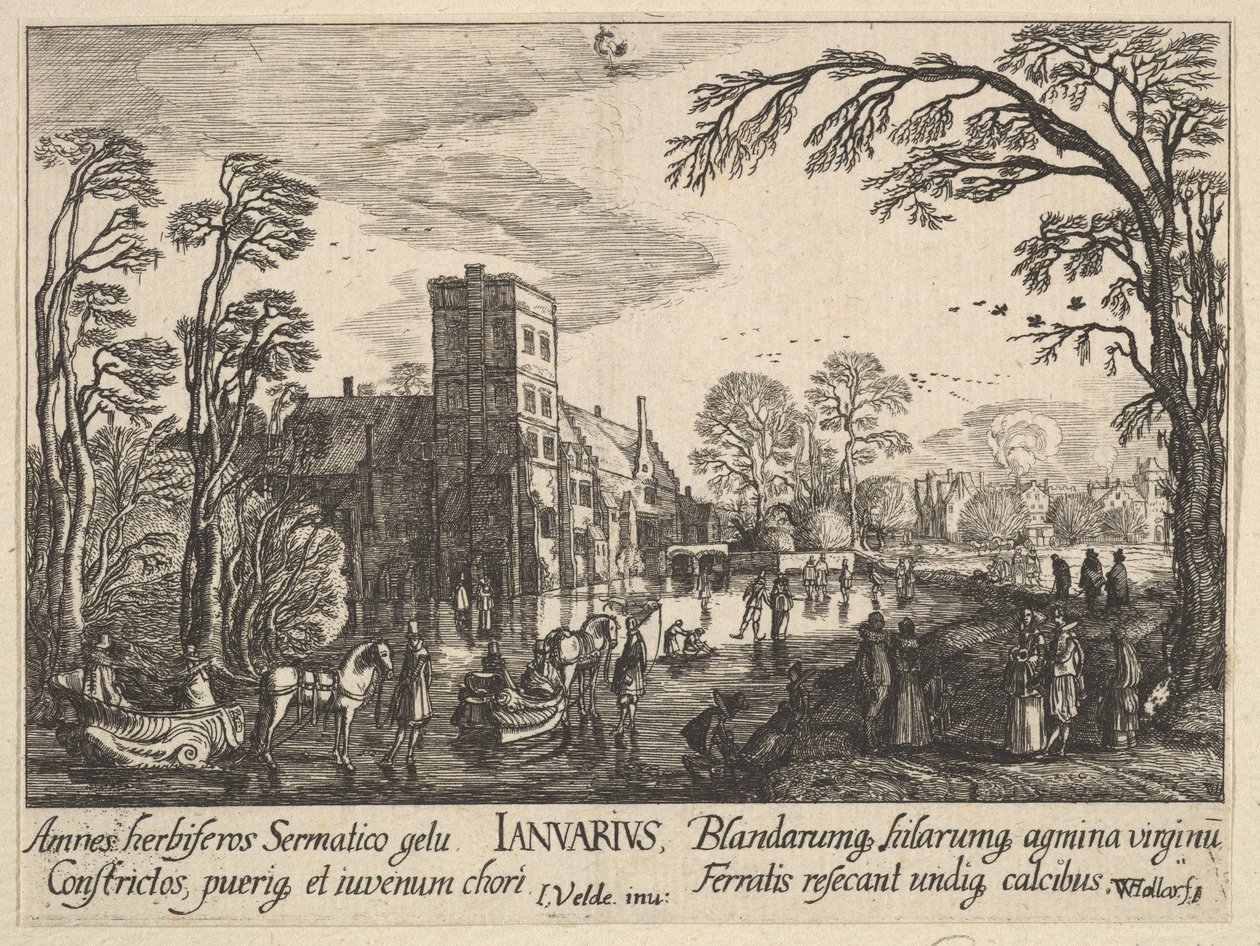 Gennaio da Wenceslaus Hollar