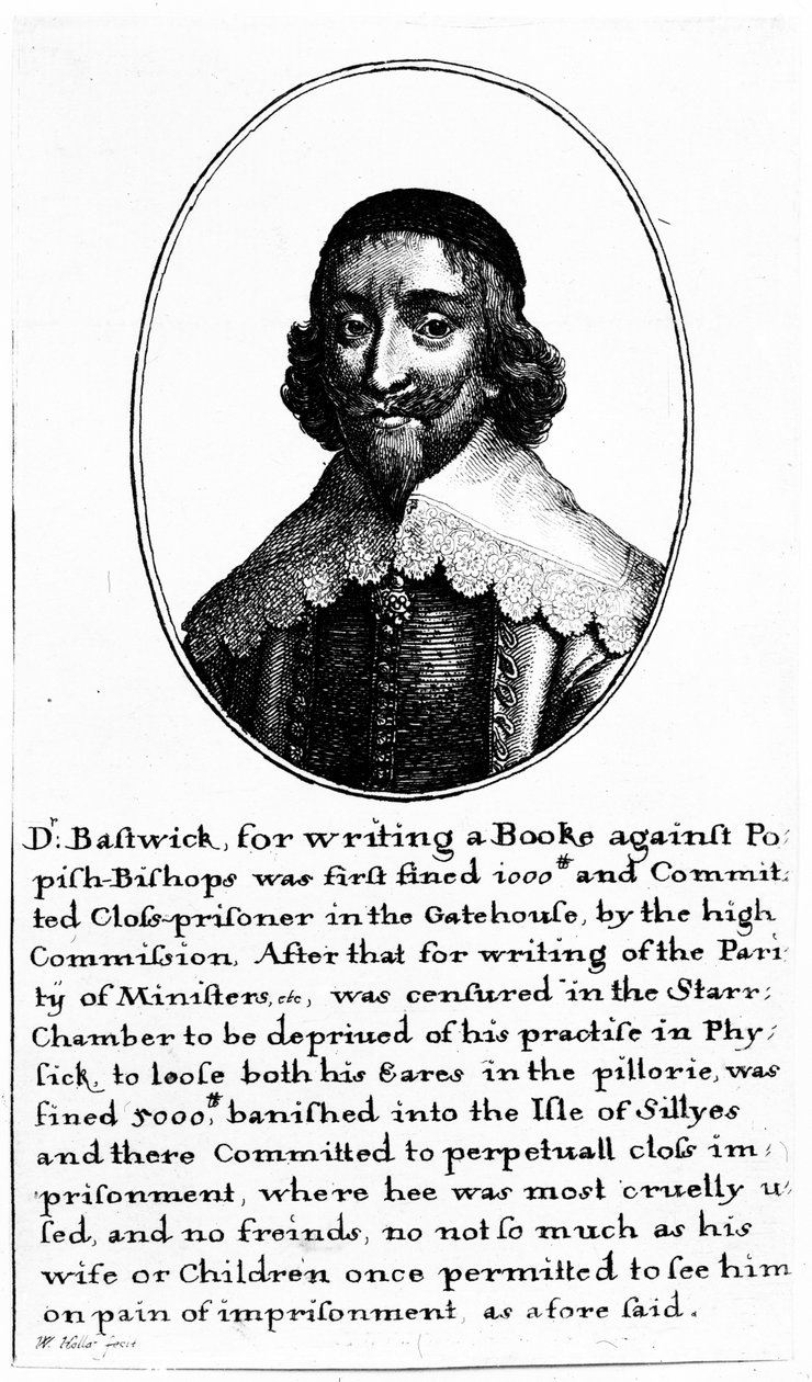 John Bastwick da Wenceslaus Hollar