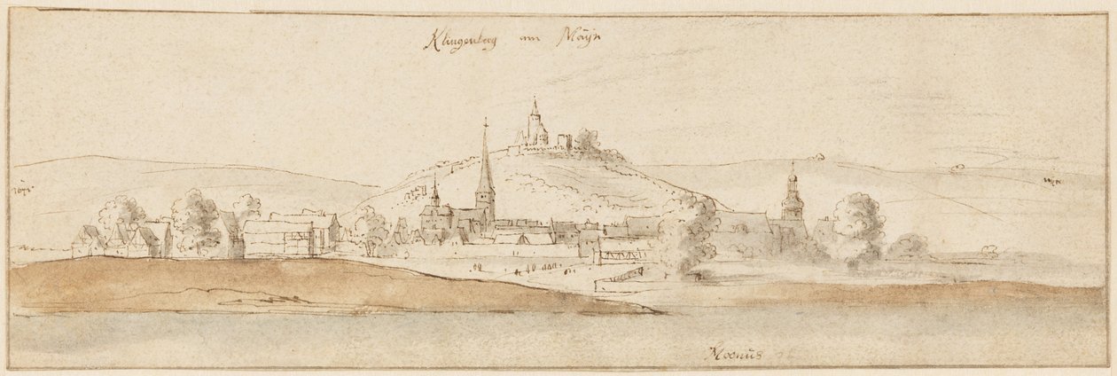 Klingenberg sul Meno da Wenceslaus Hollar