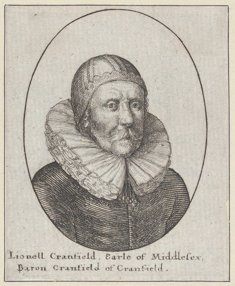 Lionell Cranfield, Conte di Middlesex, Barone Cranfield di Cranfield da Wenceslaus Hollar