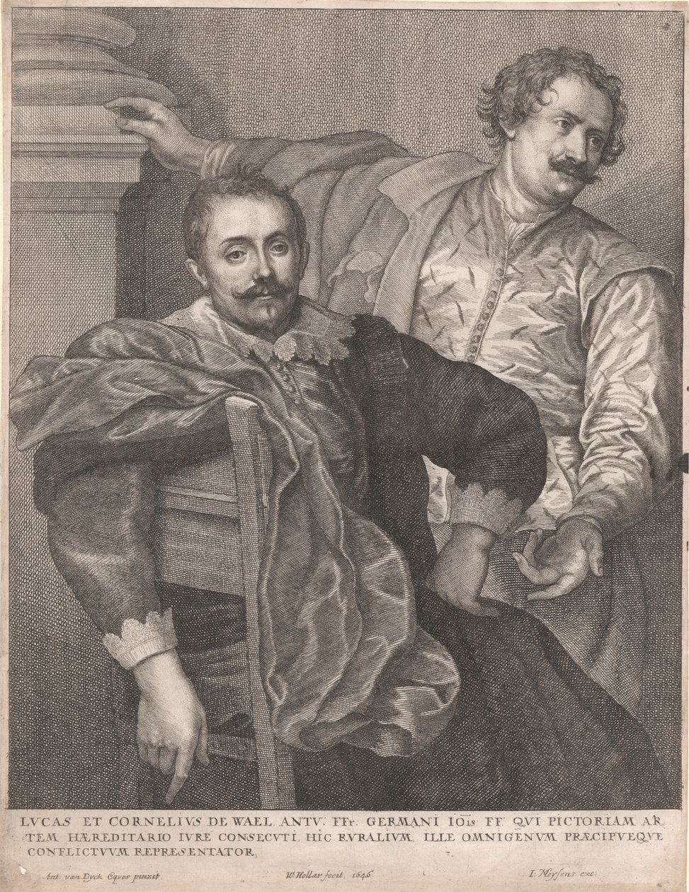 Lucas e Cornelius de Wael da Wenceslaus Hollar