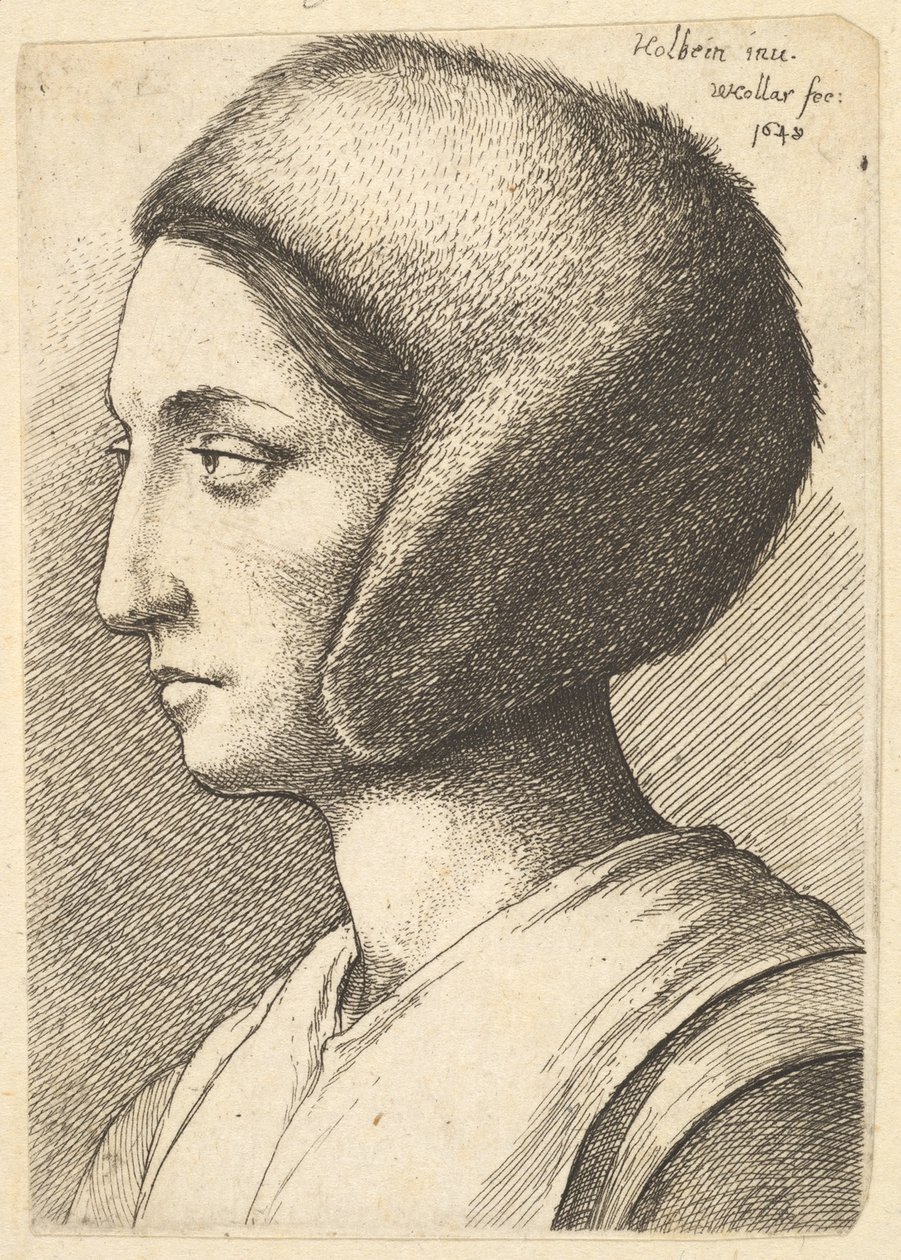 Margaret Giggs da Wenceslaus Hollar