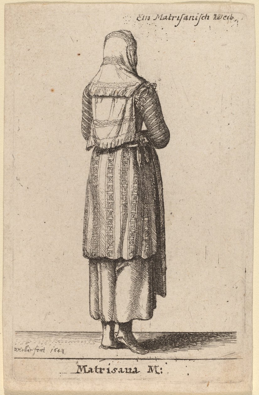 Matrisana M. da Wenceslaus Hollar