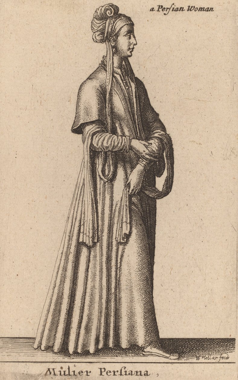 Donna Persiana da Wenceslaus Hollar