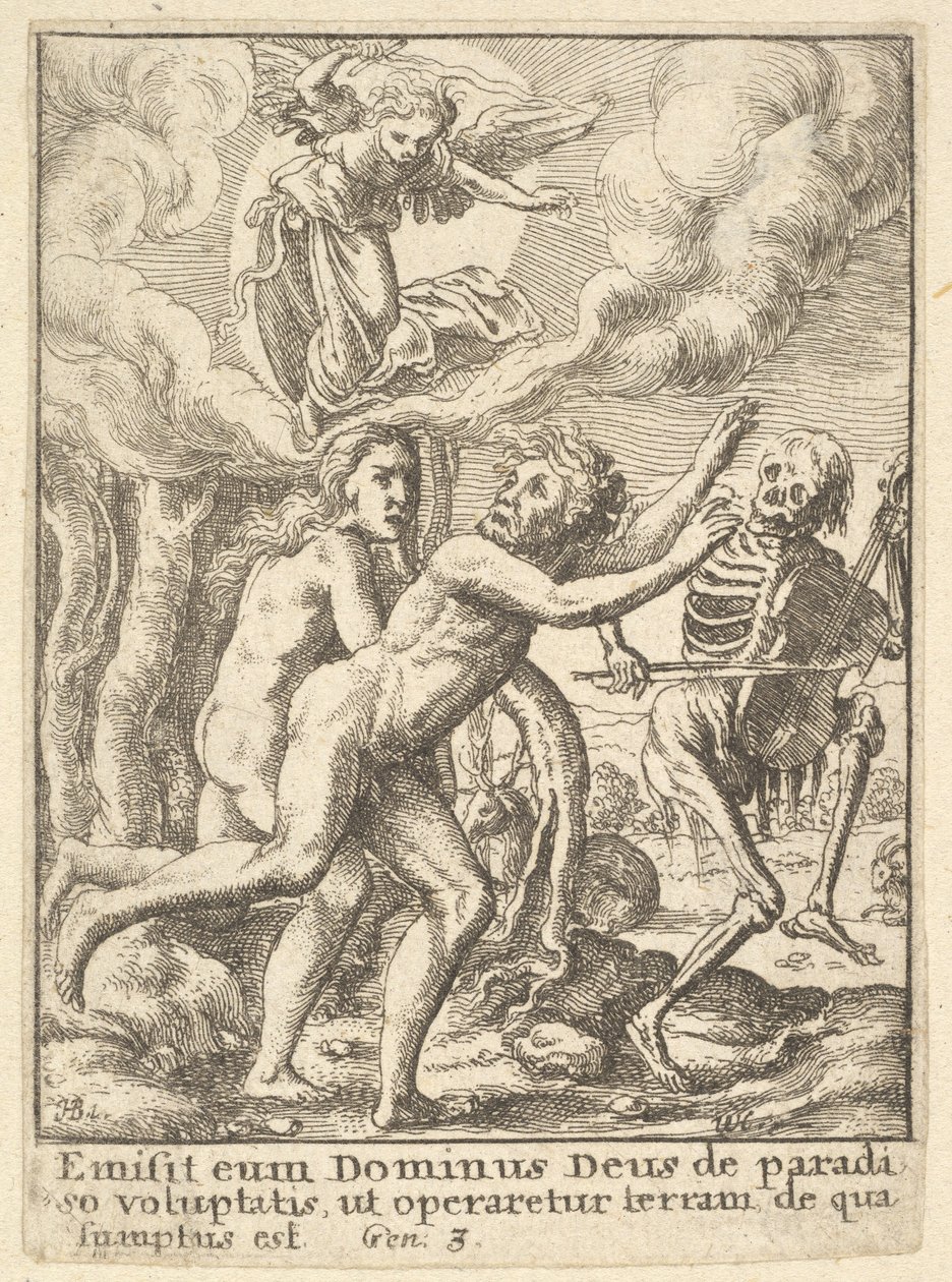 Paradiso Perduto, dalla Danza della Morte da Wenceslaus Hollar