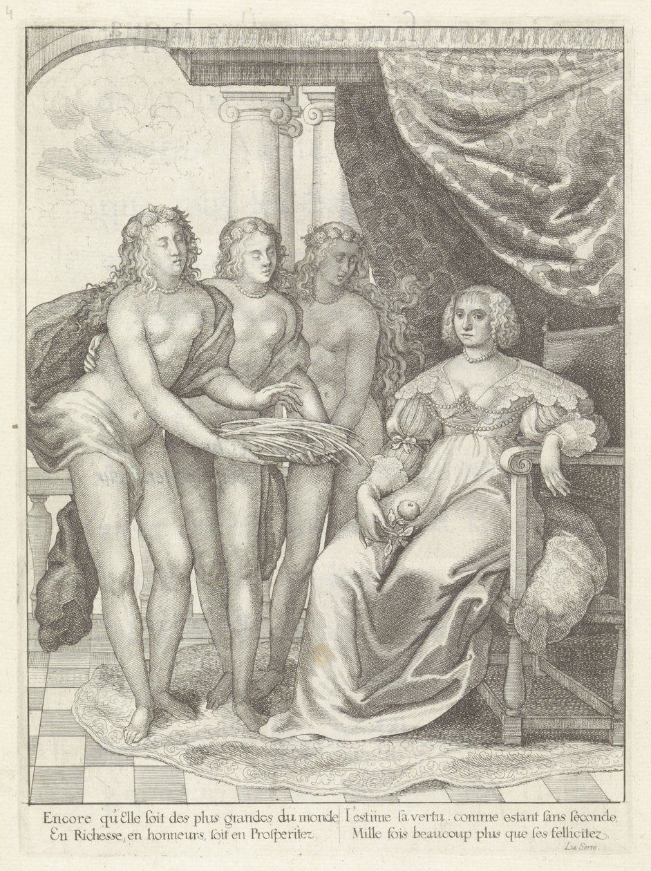 Ritratto di Amalia van Solms da Wenceslaus Hollar