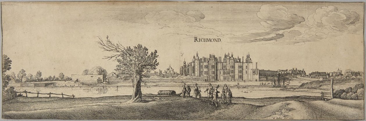 Richmond Park da Wenceslaus Hollar