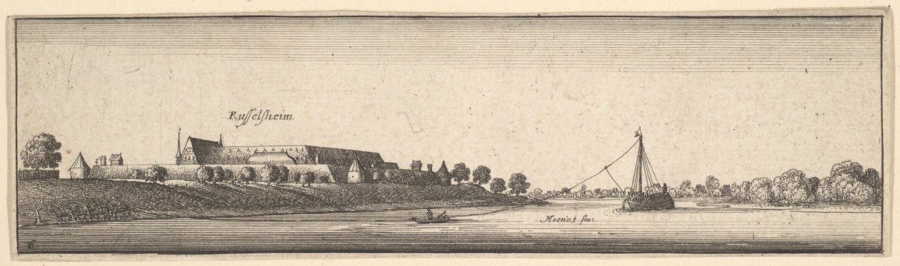 Rüsselsheim da Wenceslaus Hollar