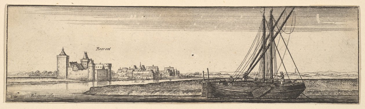 Ruhrort da Wenceslaus Hollar