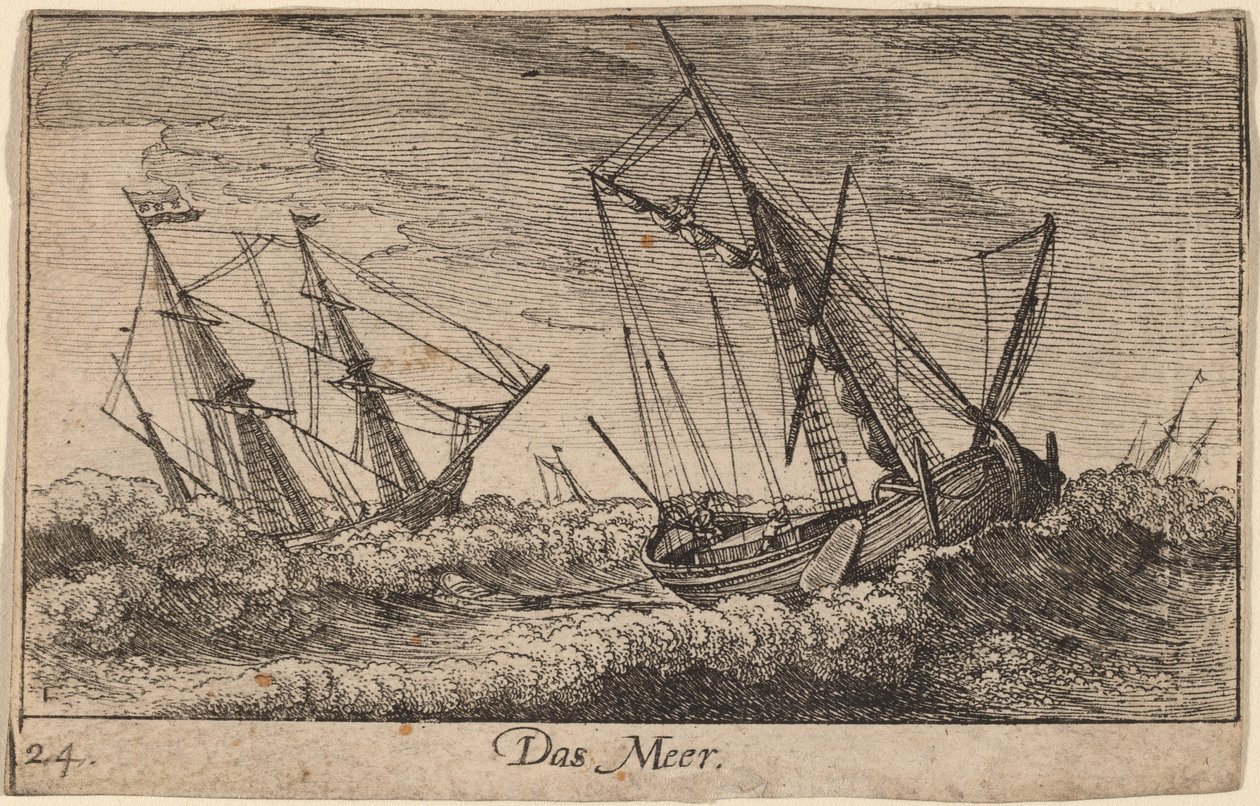 Scena marina da Wenceslaus Hollar