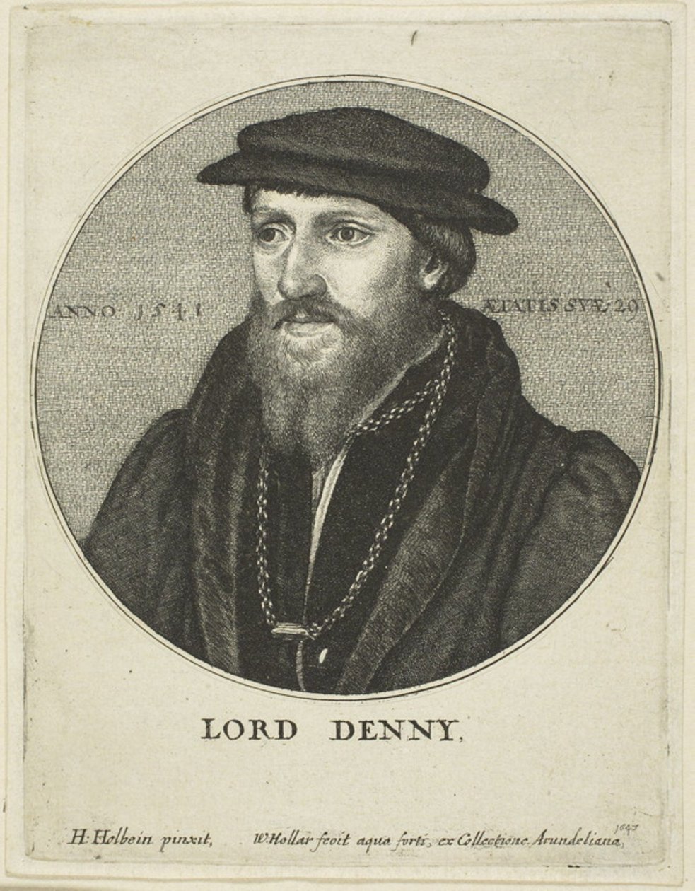 Sir Anthony Denny da Wenceslaus Hollar