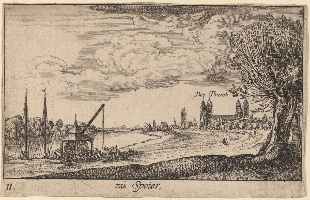 Speyer da Wenceslaus Hollar