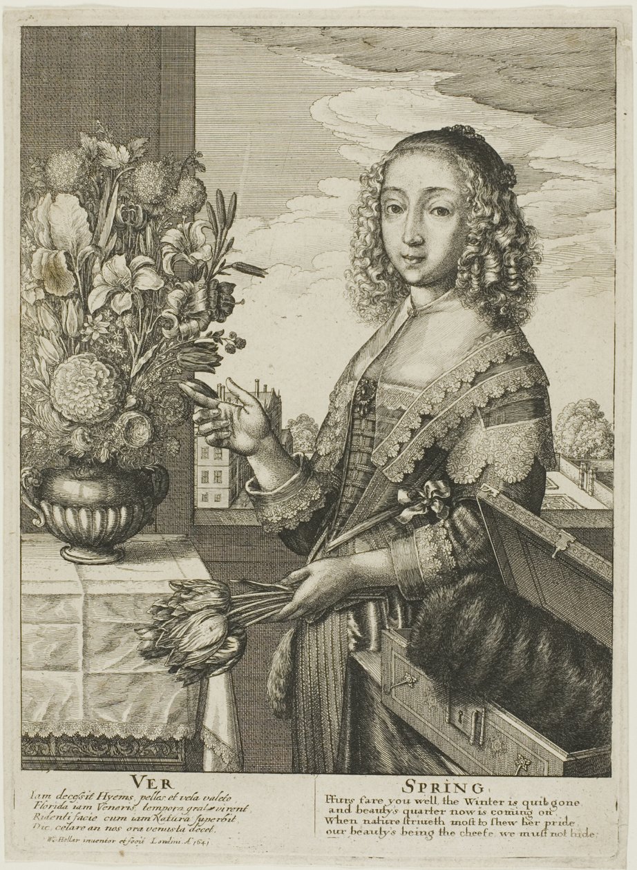 Primavera da Wenceslaus Hollar
