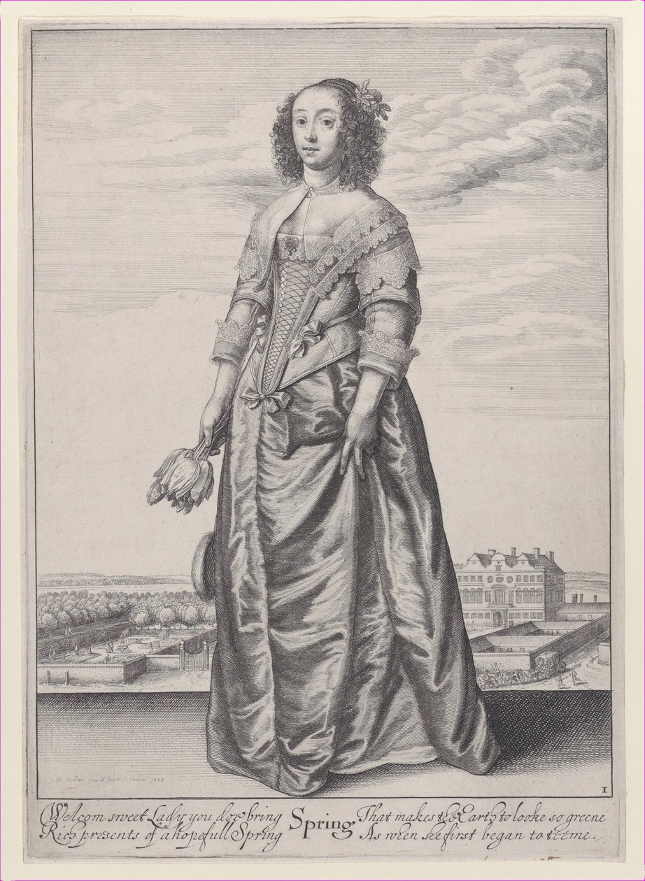 Primavera, da Le Stagioni da Wenceslaus Hollar