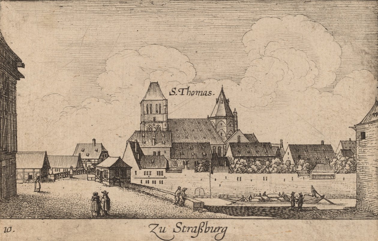 Strasburgo, 1635 da Wenceslaus Hollar