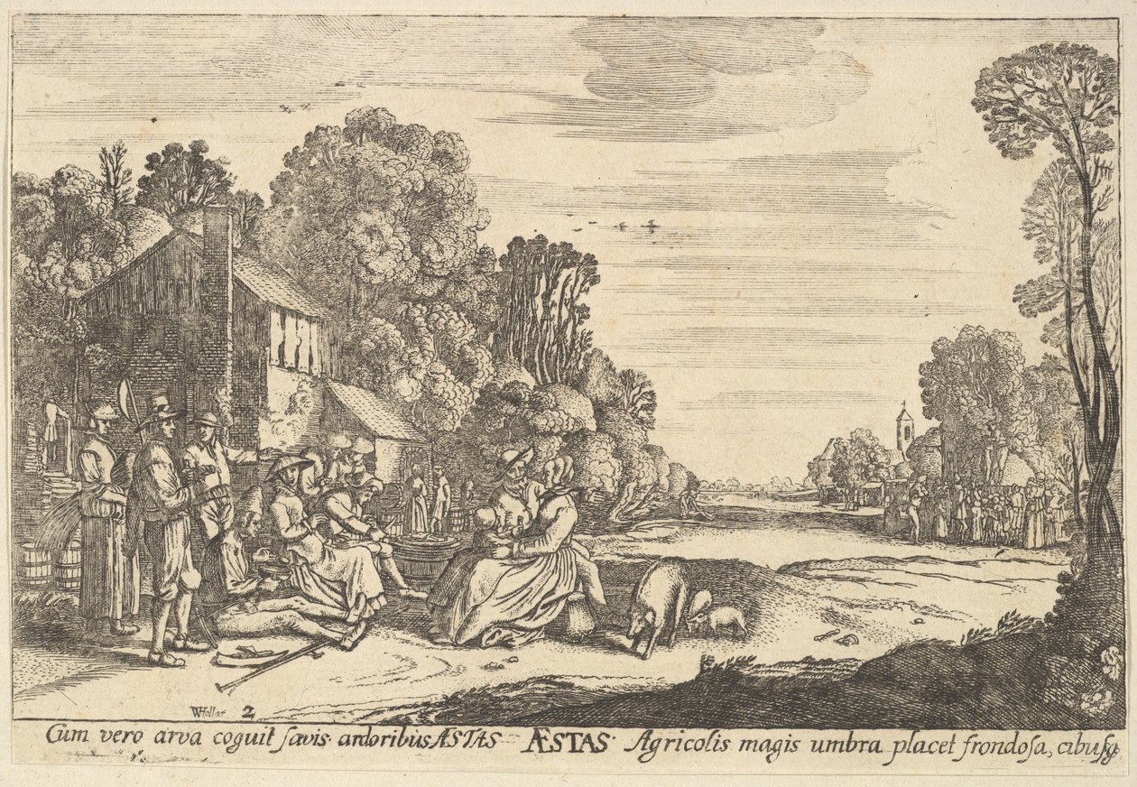 Estate, 1629 da Wenceslaus Hollar