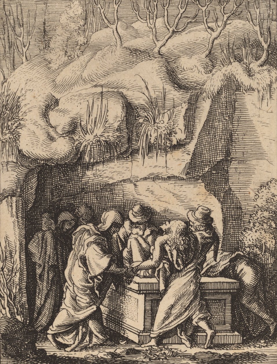 La sepoltura da Wenceslaus Hollar
