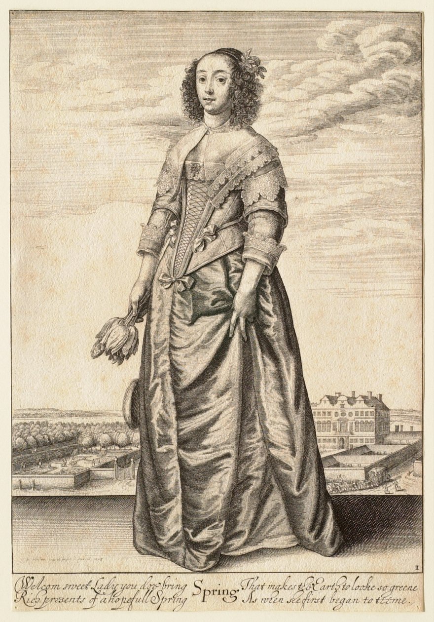 Le quattro stagioni: Primavera da Wenceslaus Hollar