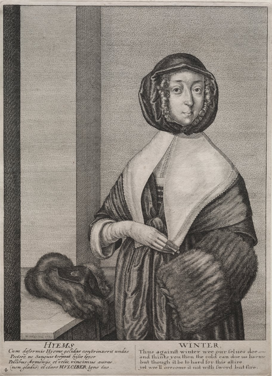 Le Quattro Stagioni: Inverno da Wenceslaus Hollar