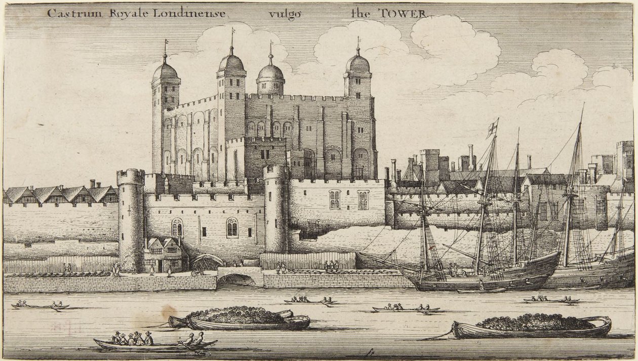 La Torre di Londra da Wenceslaus Hollar