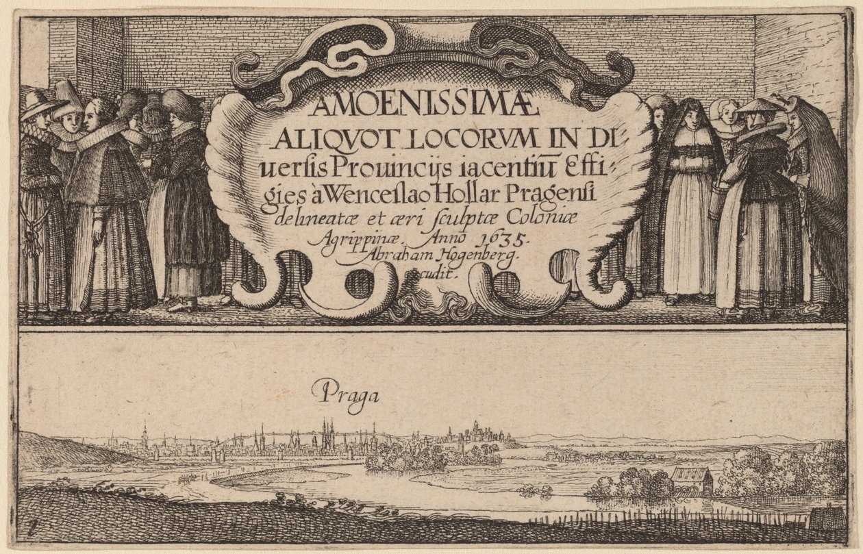 Pagina del titolo da Wenceslaus Hollar