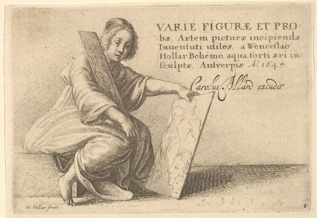 Varie Figuræ et Probæ, 1645 da Wenceslaus Hollar