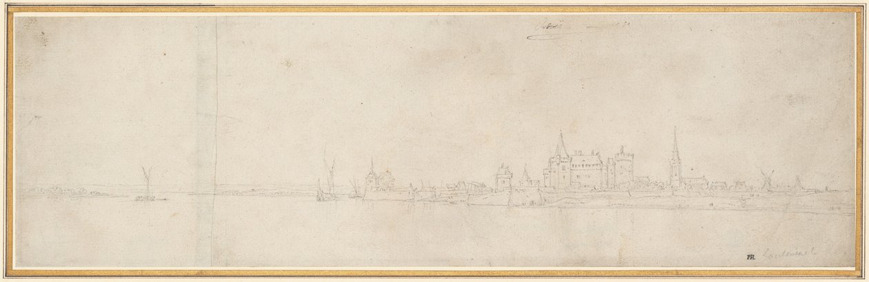 Veduta di Orsoy da Wenceslaus Hollar