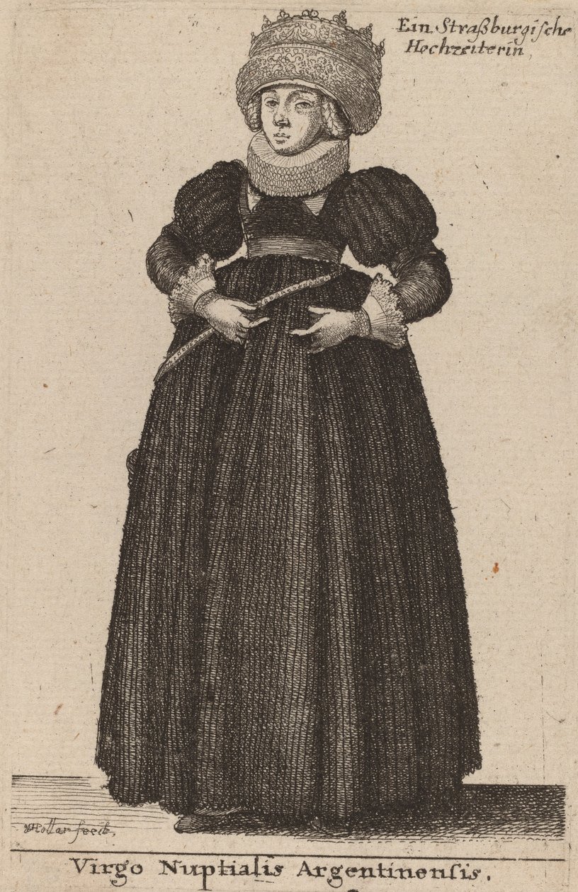 Virgo Nuptialis Argentinensis da Wenceslaus Hollar