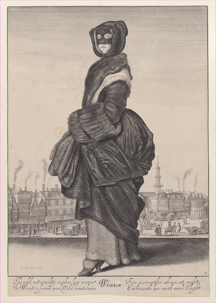 Inverno, da Le Stagioni da Wenceslaus Hollar