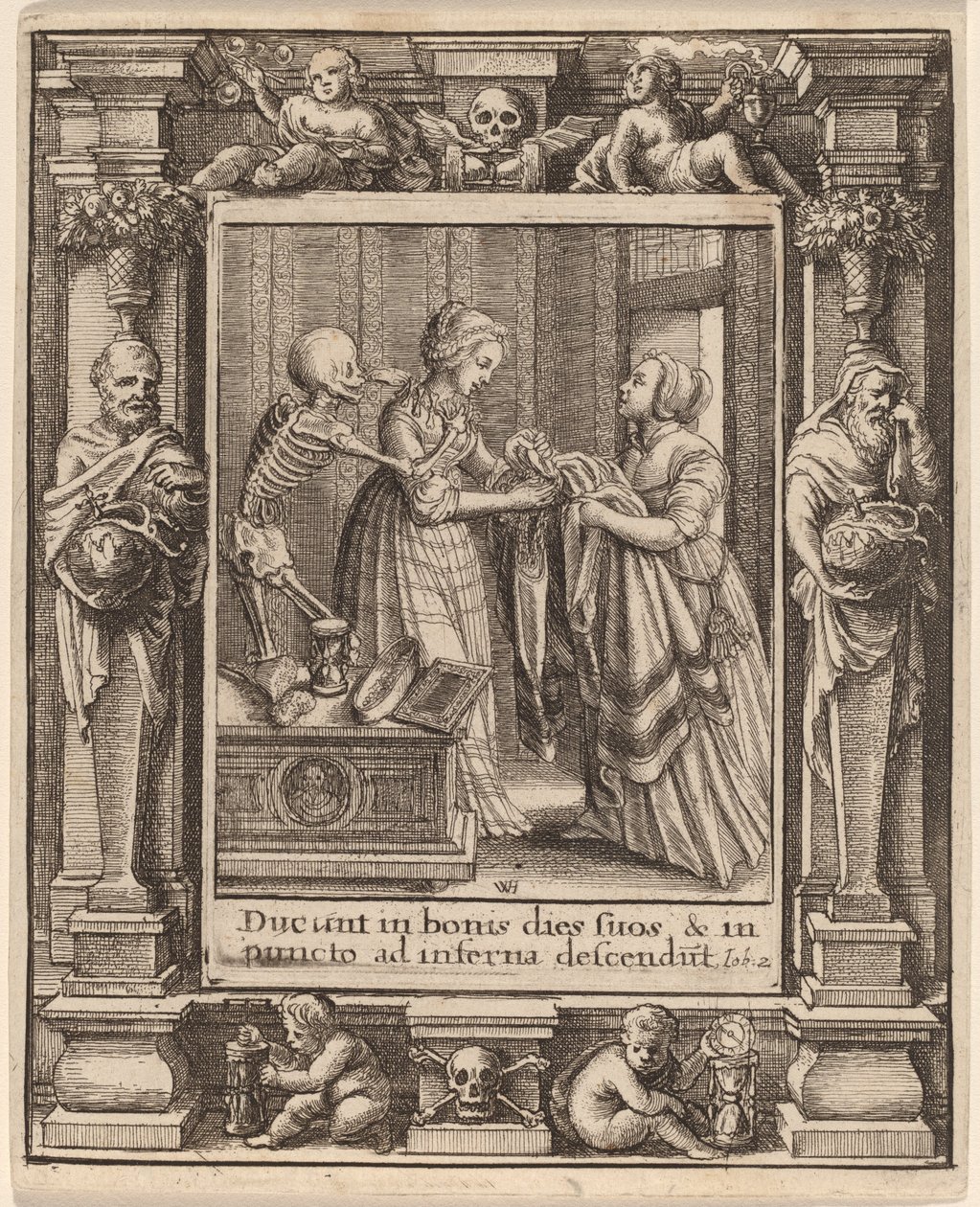 Sposa da Wenceslaus Hollar after Hans Holbein the Younger after Abraham van Diepenbeeck