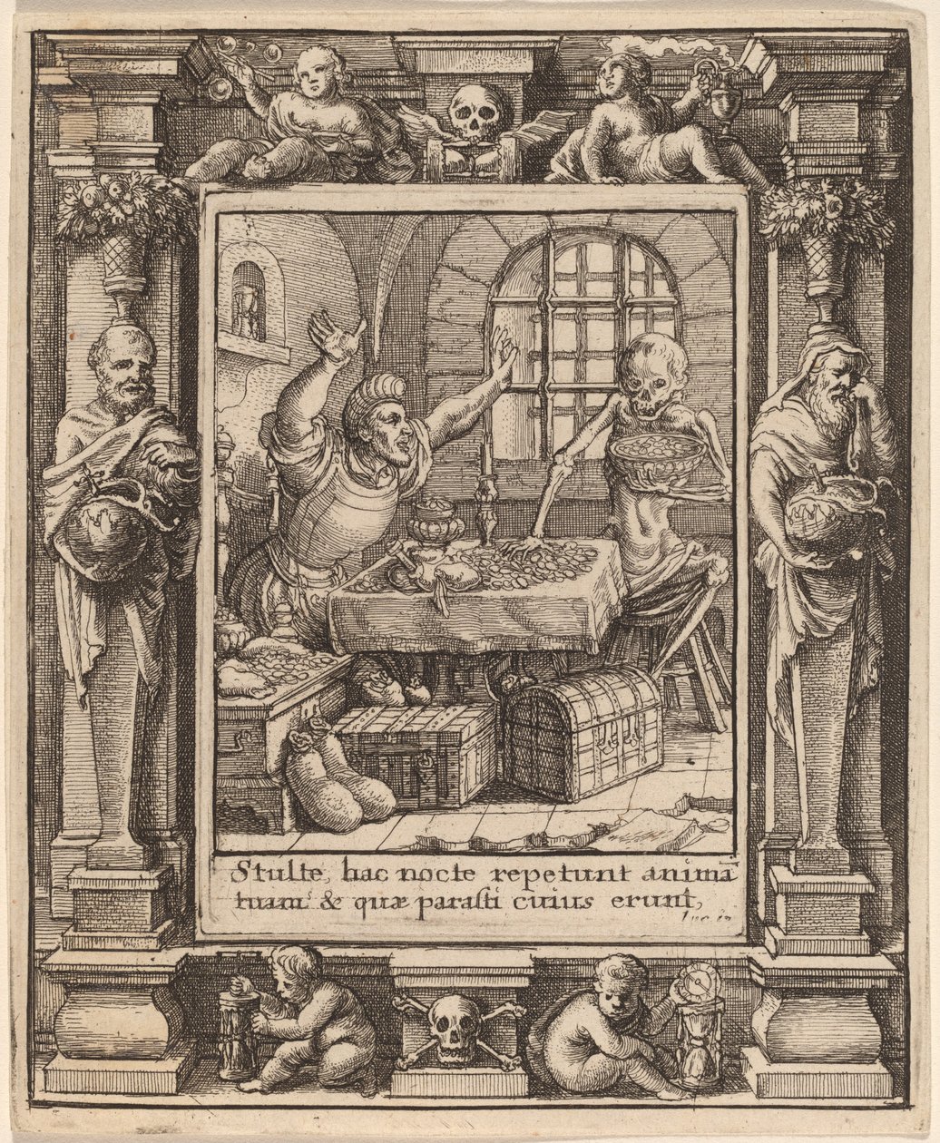 Avaro da Wenceslaus Hollar after Hans Holbein the Younger after Abraham van Diepenbeeck