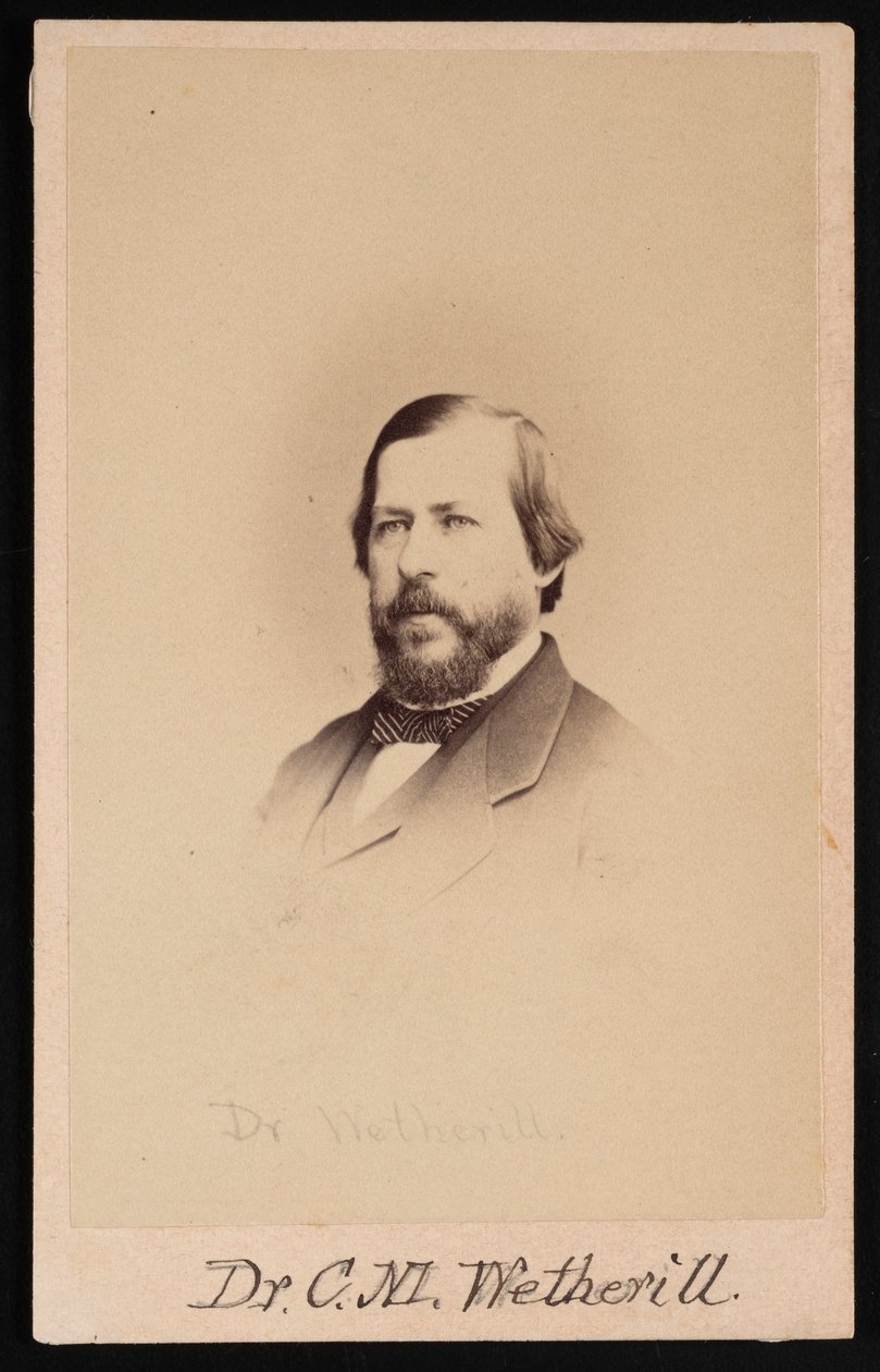 Ritratto del dottor Charles Mayer Wetherill da Wenderoth and Taylor