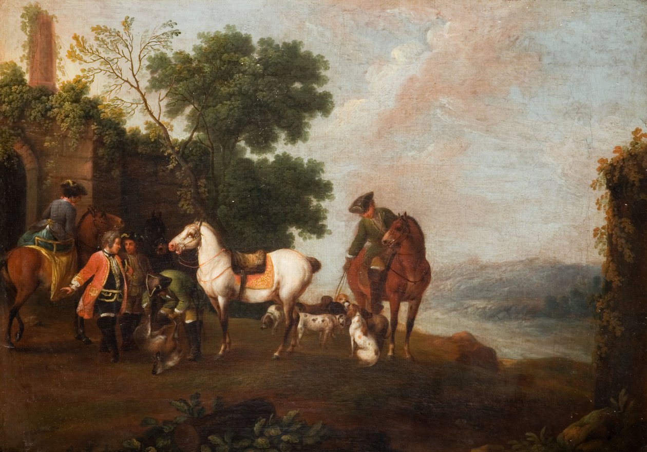 La caccia al cervo da Wenzel Ignaz Prasch