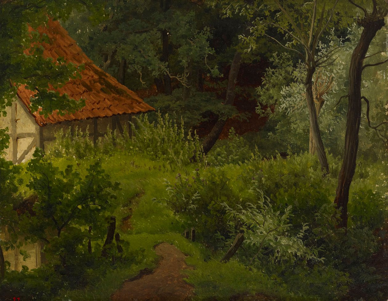 Casa colonica nel bosco, studio da Werner Holmberg