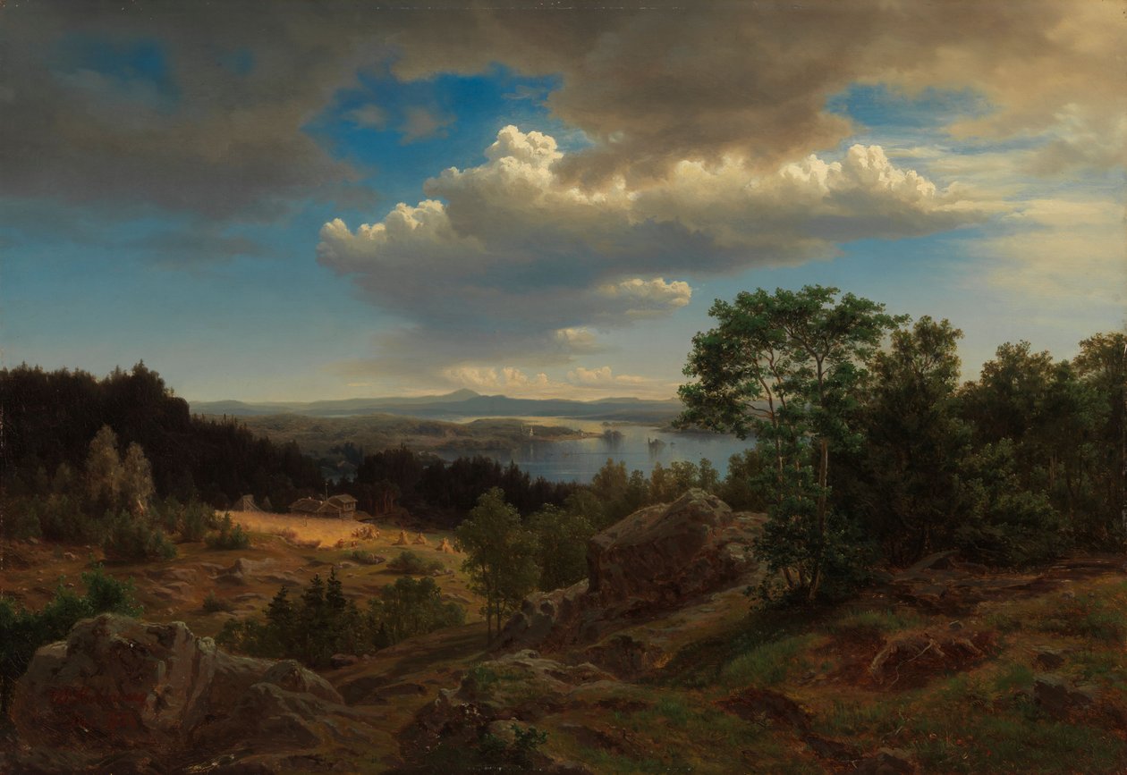 Paesaggio finlandese da Werner Holmberg