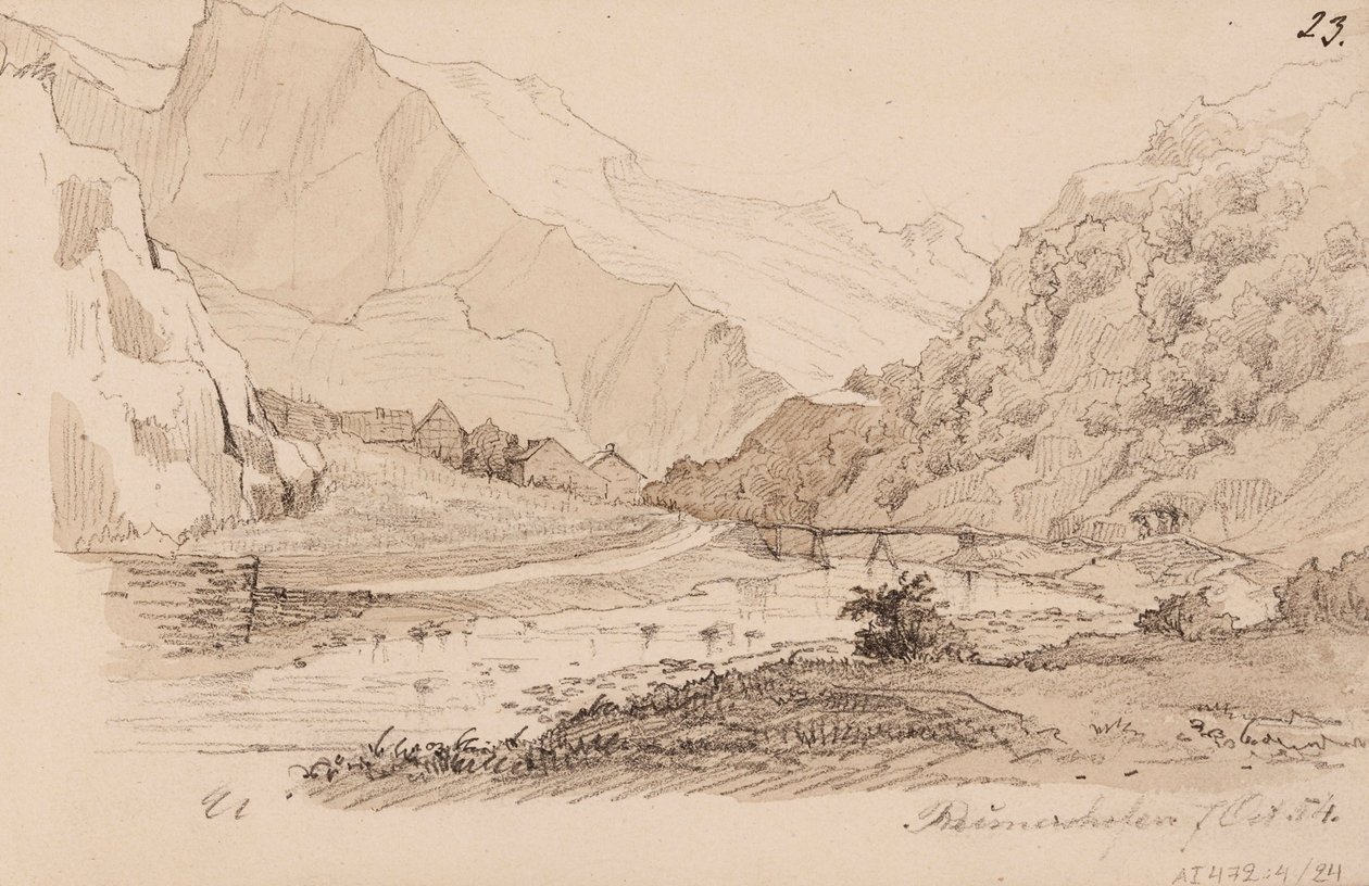 Paesaggio, Reimershofen da Werner Holmberg