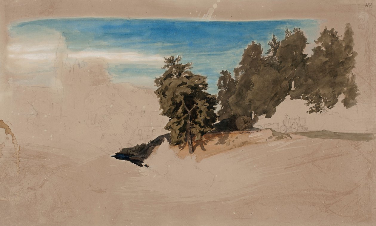 Paesaggio, incompiuto da Werner Holmberg