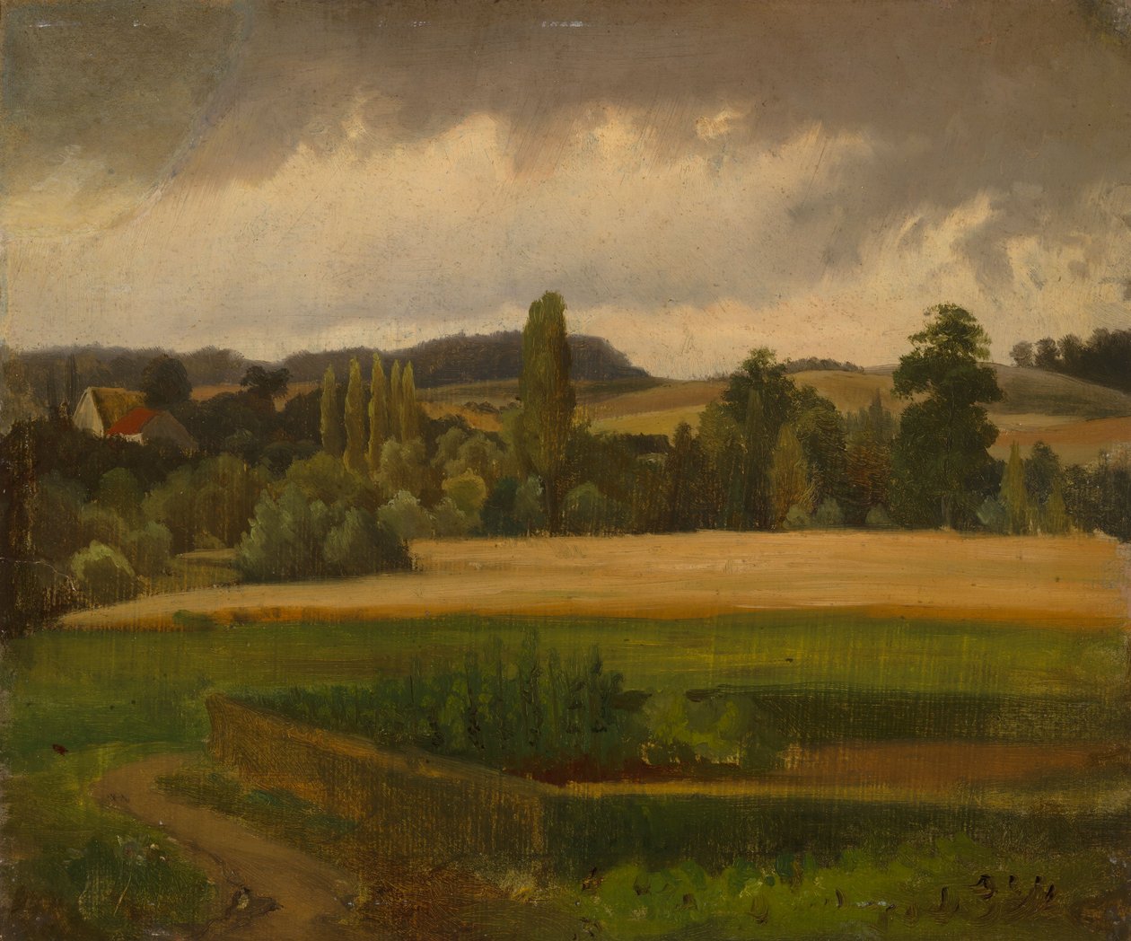 Paesaggio da Gräfenberg - Studio da Werner Holmberg